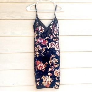 Velvet Bodycon Dress